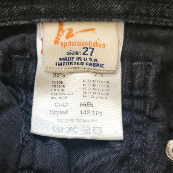 COH CITIZENS OF HUMANITY By Jerome Dahan Women's Straight Leg Jeans Size 27 - Picture 13 of 16